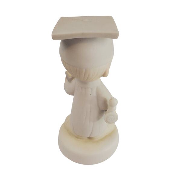 1980 Precious Moments "The Lord Bless You And Keep You" Boy Graduate #E-4720 - Picture 2 of 5